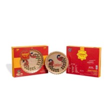 Jalani Pooja Box with 6-inch Acrylic Pooja Thali - MRP 301/-