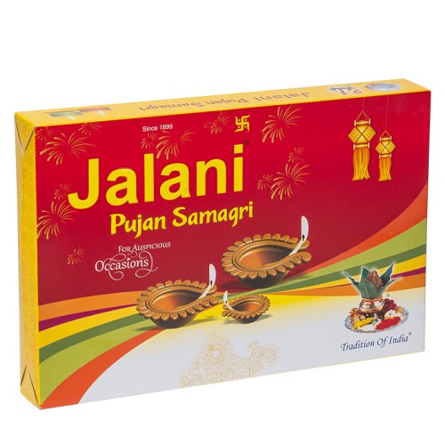 Jalani Pujan Samagri Box (Rs. 151.00 MRP) Jalani Pujan Samagri Box (Rs. 151.00 MRP)